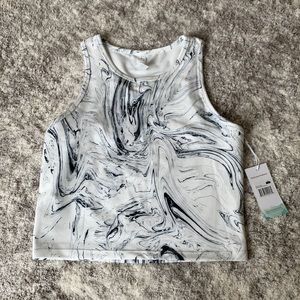 Workout crop tank